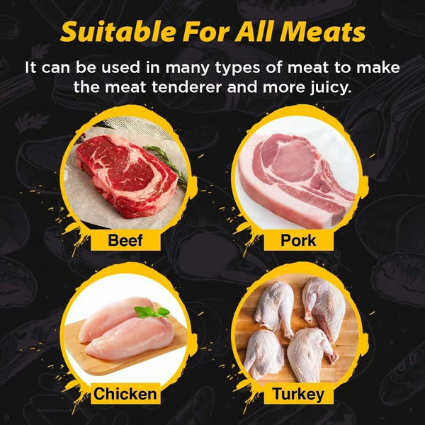 21 Needle Blades Stainless Steel Meat Tenderizer