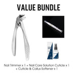⏳Time-Limited Special⏰Stainless Steel Nail Clippers With Splash Guard – Large opening for ingrown nails & foot care ✂️👣