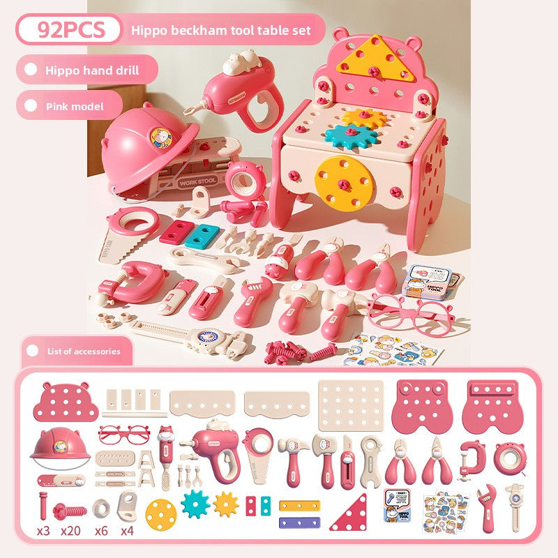 Hippo Toolbox Pretend Play Set