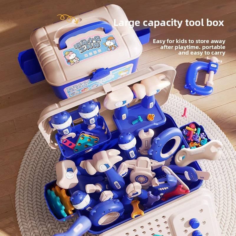 Hippo Toolbox Pretend Play Set