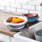 Snokko® 4 Piece Collapsible Silicone Kitchen Strainer Set