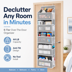 Snokko™ 5-Tier Over Door Organizer