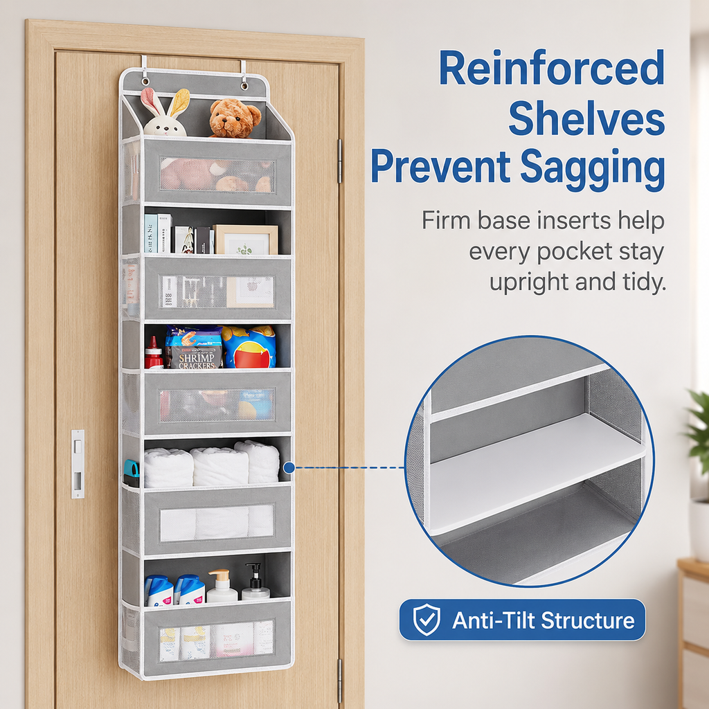 Snokko™ 5-Tier Over Door Organizer