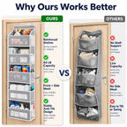 Snokko™ 5-Tier Over Door Organizer