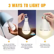 Emergency Rechargeable LED Light Bulb