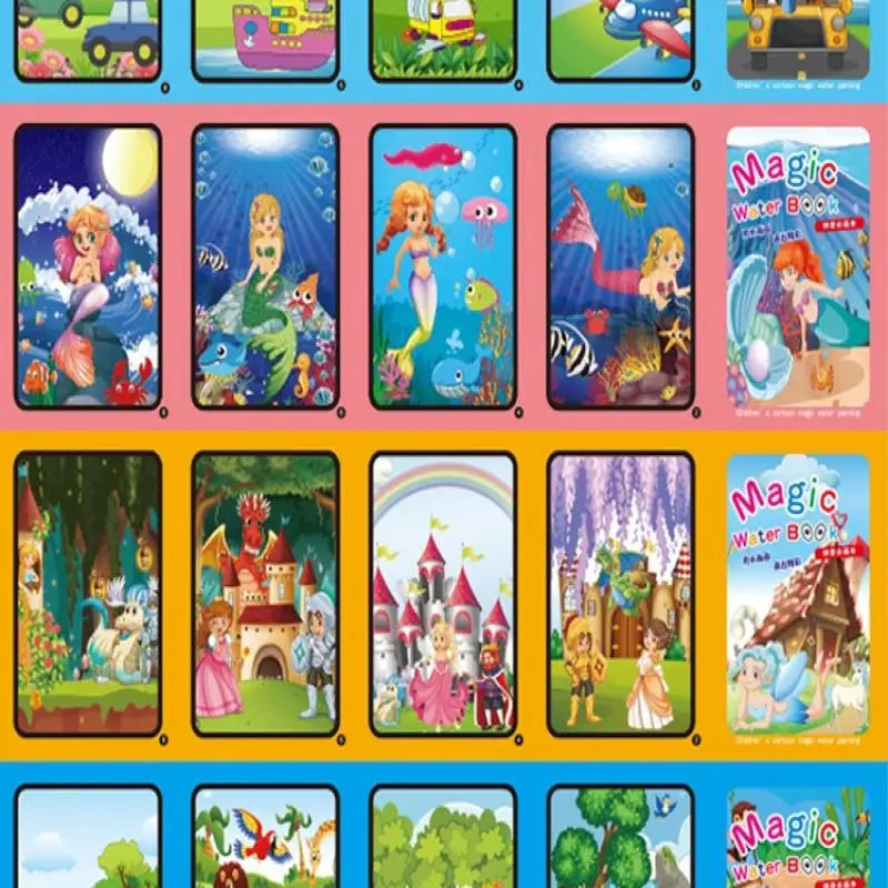 A4 Sensory Early Education Puzzle Drawing Book+1 Pen