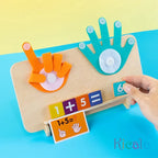 Math Addition Subtraction Cognitive Matching Board