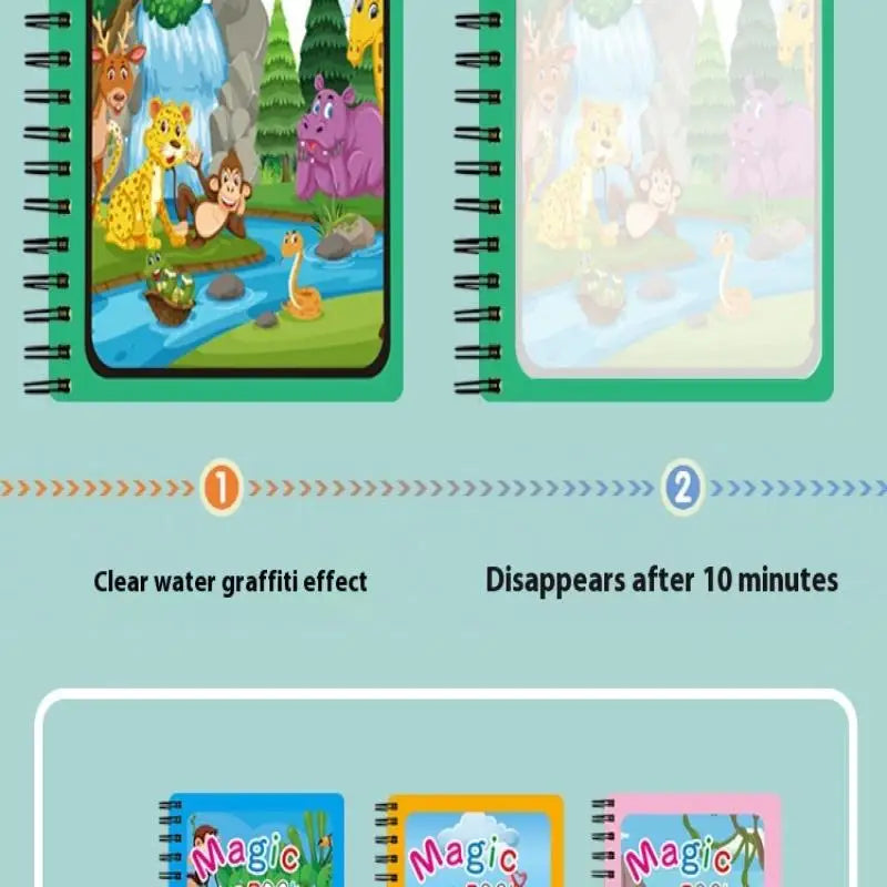 A4 Sensory Early Education Puzzle Drawing Book+1 Pen