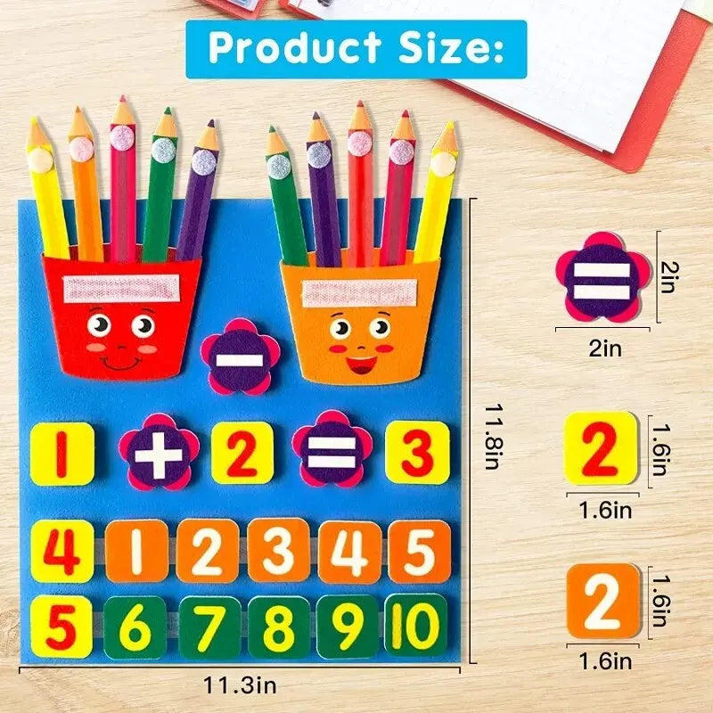 Addition Subtraction Fingers Teaching Board