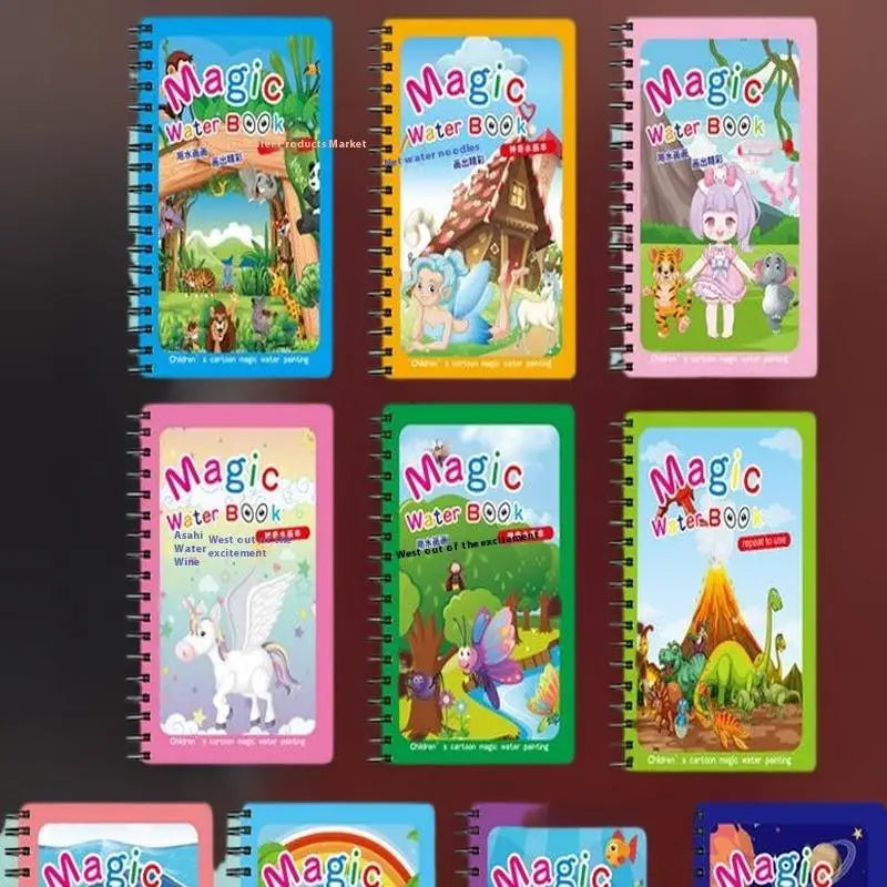 A4 Sensory Early Education Puzzle Drawing Book+1 Pen