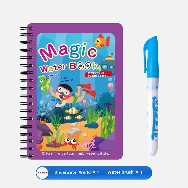 A4 Sensory Early Education Puzzle Drawing Book+1 Pen