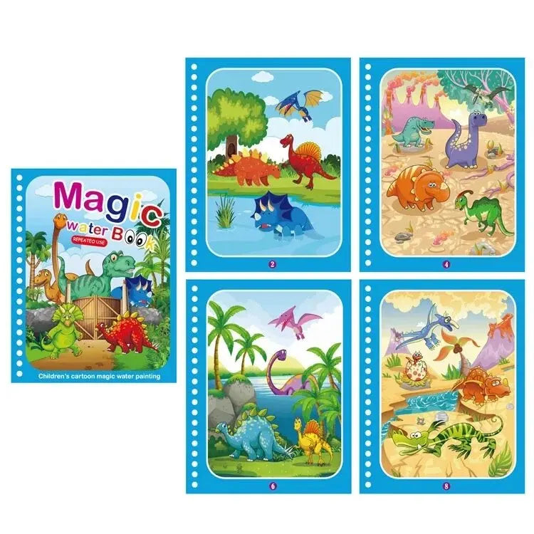 Magic Water Drawing Book Sensory Early Education