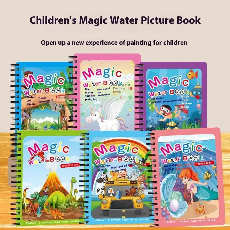 A4 Sensory Early Education Puzzle Drawing Book+1 Pen