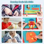 Activity Developing Sensory Board For Kids