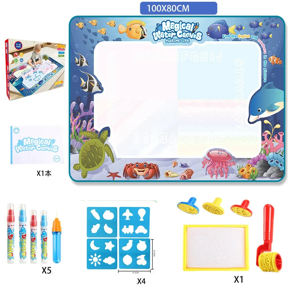 Magic Doodle Painting Board with Pens