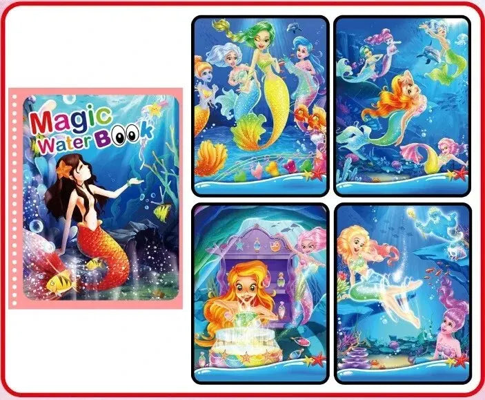 Magic Water Drawing Book Sensory Early Education
