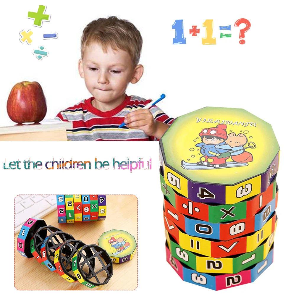 Mathematics Numbers Magic Cube Toy