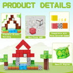 300 Cubes Magnetic Building Blocks