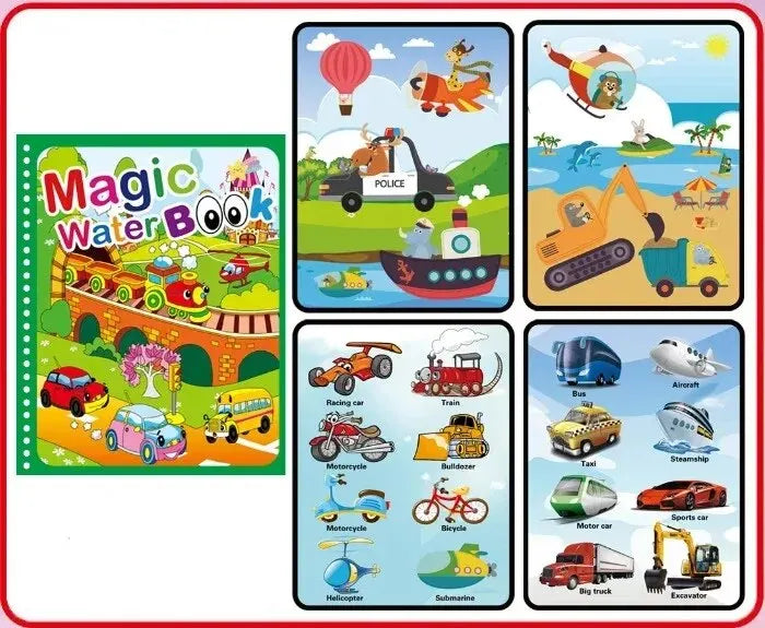 Magic Water Drawing Book Sensory Early Education