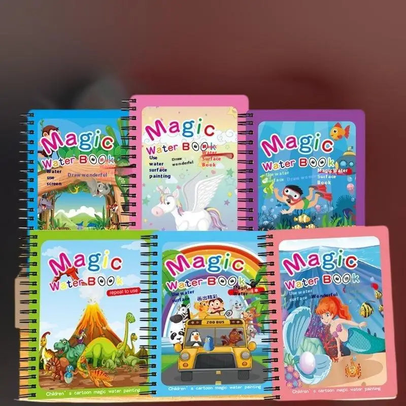 A4 Sensory Early Education Puzzle Drawing Book+1 Pen