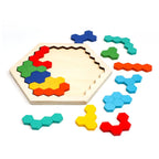 Kids Preschool 3D Wooden Tangram Puzzle