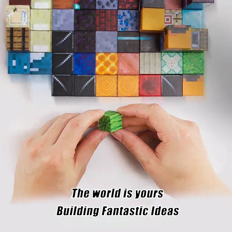 300 Cubes Magnetic Building Blocks