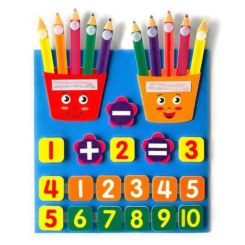 Addition Subtraction Fingers Teaching Board