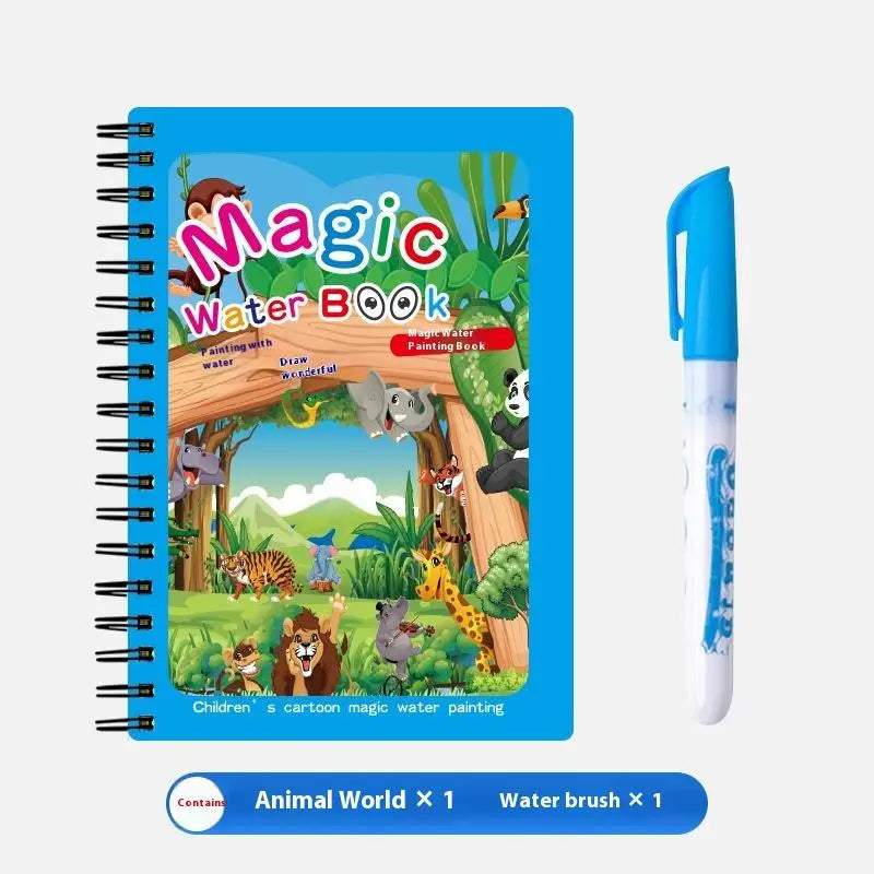 A4 Sensory Early Education Puzzle Drawing Book+1 Pen