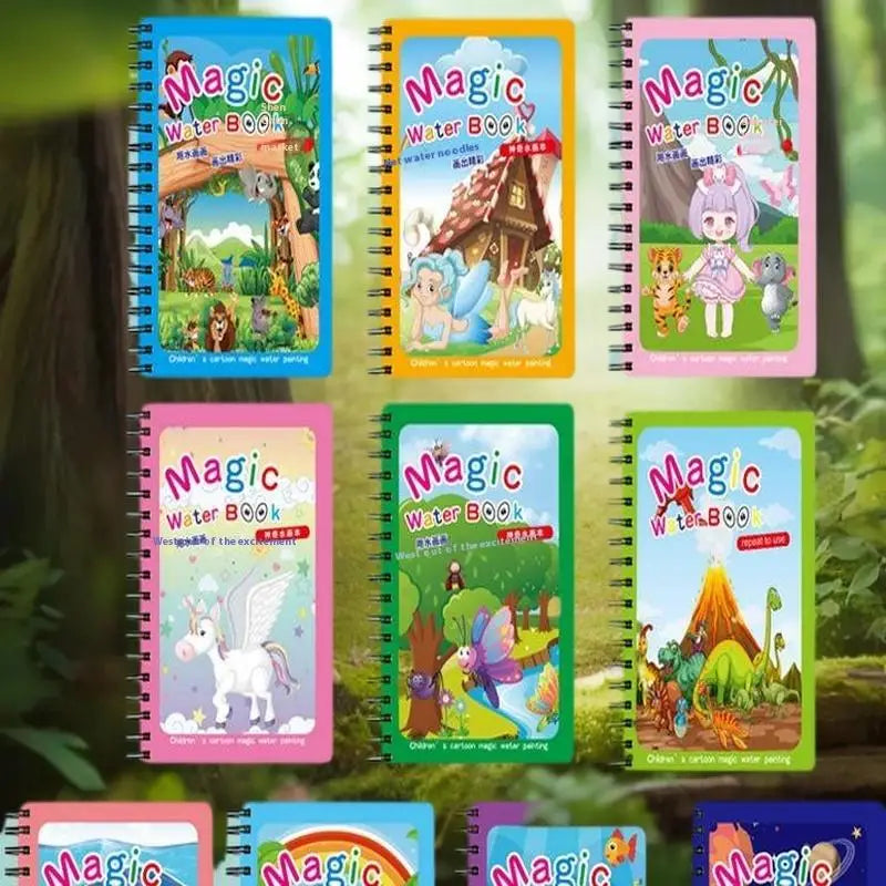 A4 Sensory Early Education Puzzle Drawing Book+1 Pen