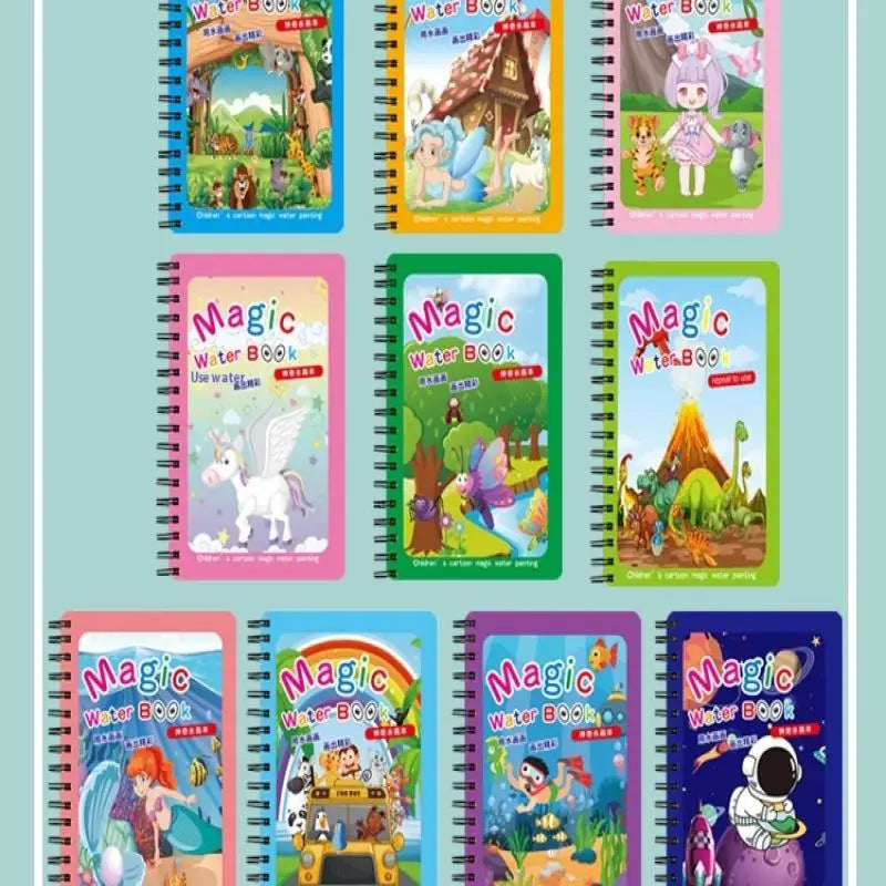 A4 Sensory Early Education Puzzle Drawing Book+1 Pen