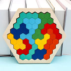 Kids Preschool 3D Wooden Tangram Puzzle