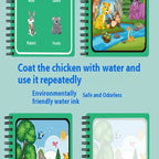 A4 Sensory Early Education Puzzle Drawing Book+1 Pen