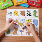 32Pcs Toddler  Animal Shape Puzzle