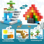 300 Cubes Magnetic Building Blocks