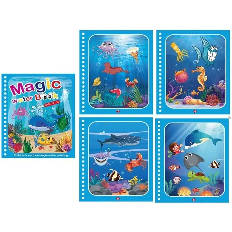 Magic Water Drawing Book Sensory Early Education