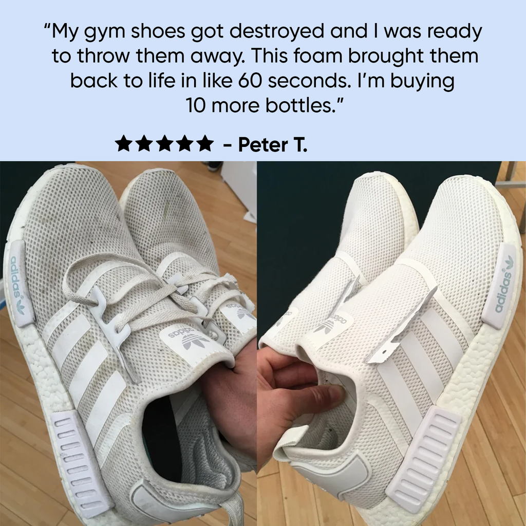 Water-Free Foam Shoe Cleaner