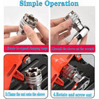 Multi-function Universal Socket Wrench Tool