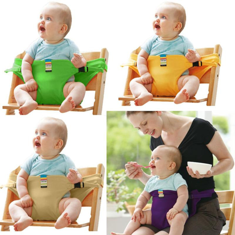 Portable Child Dining Seat Belt with Lumbar Support