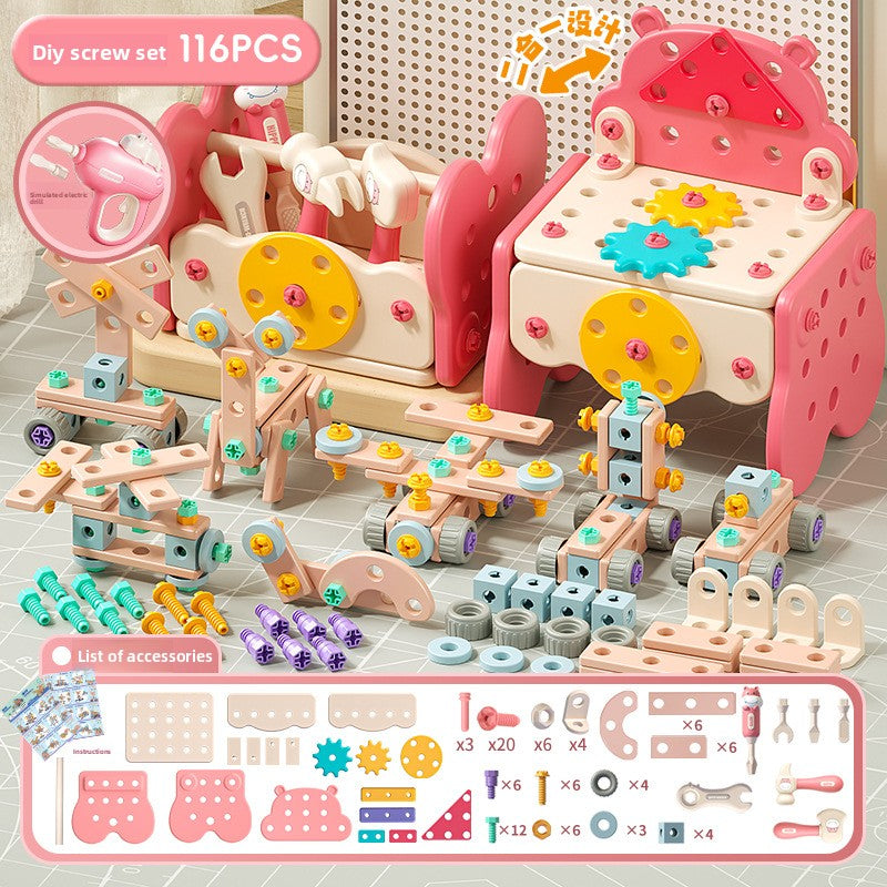 Hippo Toolbox Pretend Play Set