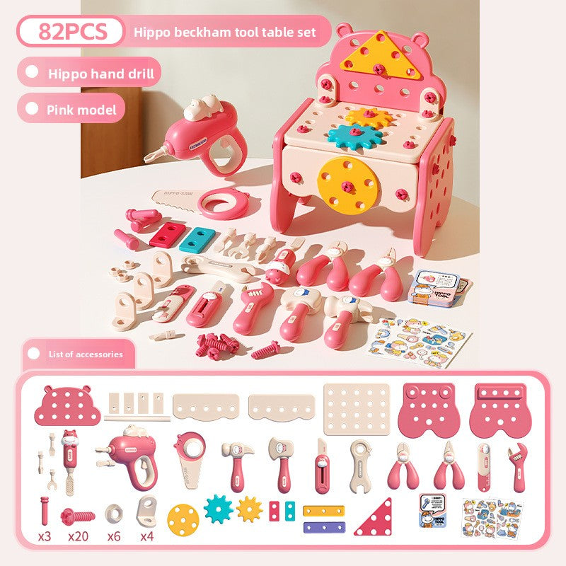 Hippo Toolbox Pretend Play Set