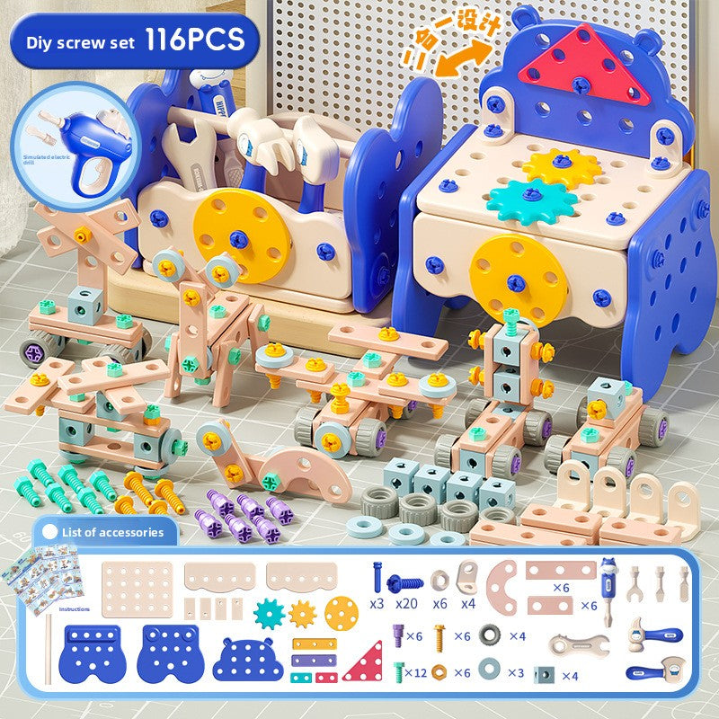 Hippo Toolbox Pretend Play Set