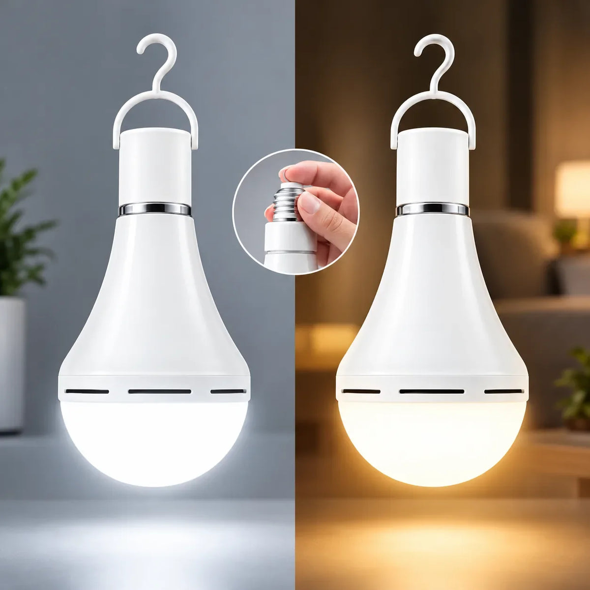 Emergency Rechargeable LED Light Bulb