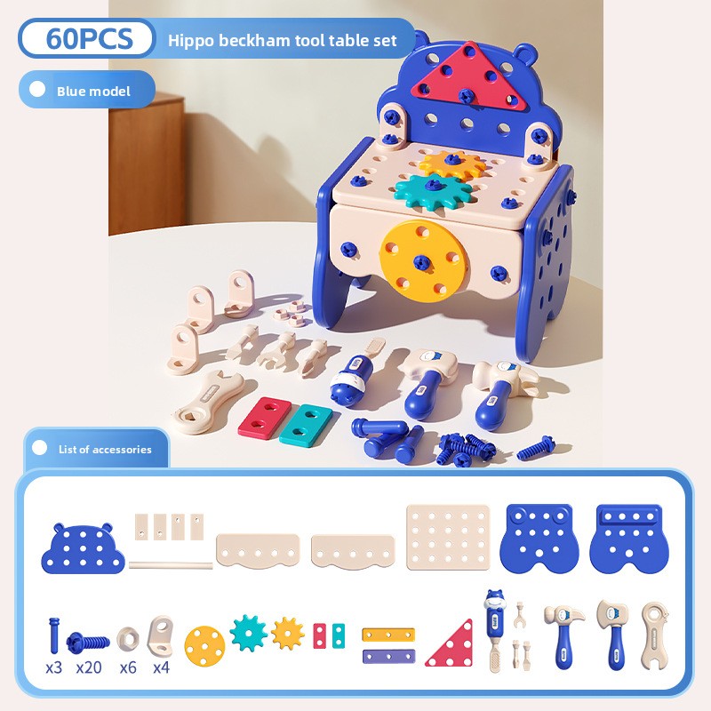 Hippo Toolbox Pretend Play Set