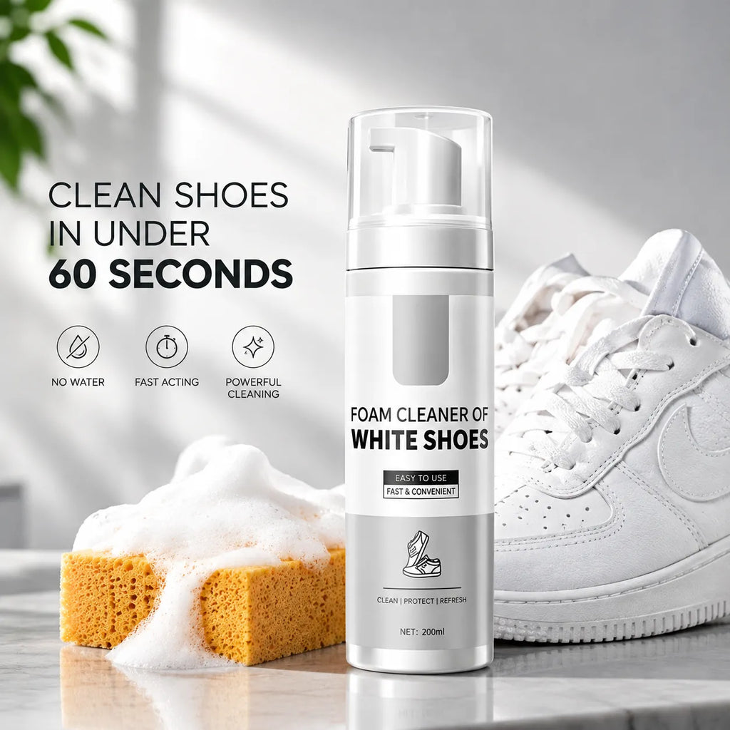 Water-Free Foam Shoe Cleaner