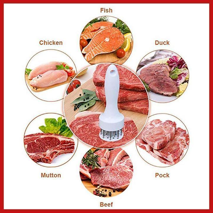 21 Needle Blades Stainless Steel Meat Tenderizer