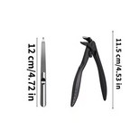 ⏳Time-Limited Special⏰Stainless Steel Nail Clippers With Splash Guard – Large opening for ingrown nails & foot care ✂️👣