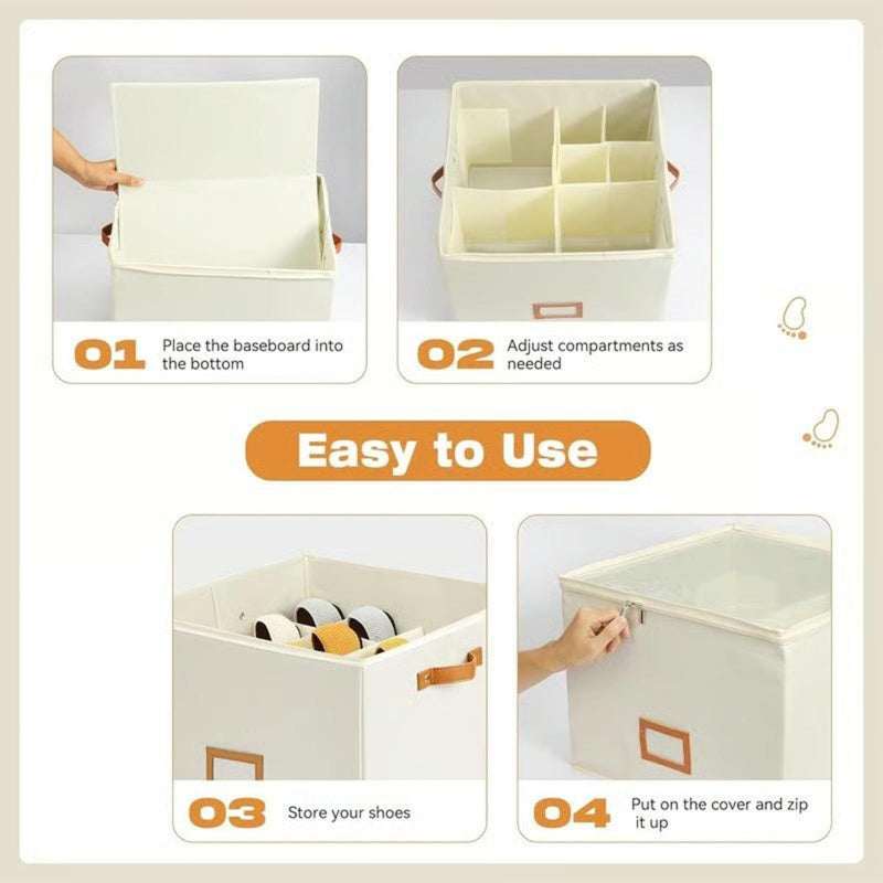 Shoe Storage Box for Closet