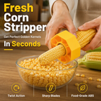 🥳 Hot Seller 🥳💞 Over 50,000 units sold! Corn Huskers—with stainless steel blades and a non-slip handle for clean, effortless use. Peel corn in seconds—get yours now! ✅