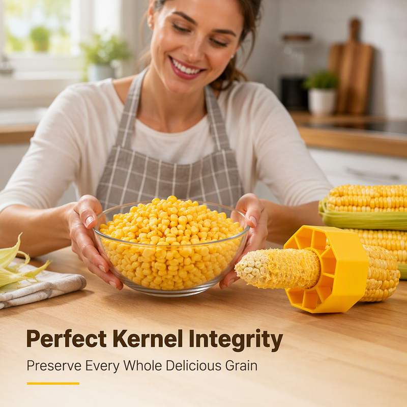 🥳 Hot Seller 🥳💞 Over 50,000 units sold! Corn Huskers—with stainless steel blades and a non-slip handle for clean, effortless use. Peel corn in seconds—get yours now! ✅